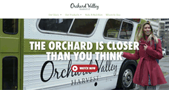 Desktop Screenshot of orchardvalleyharvest.com